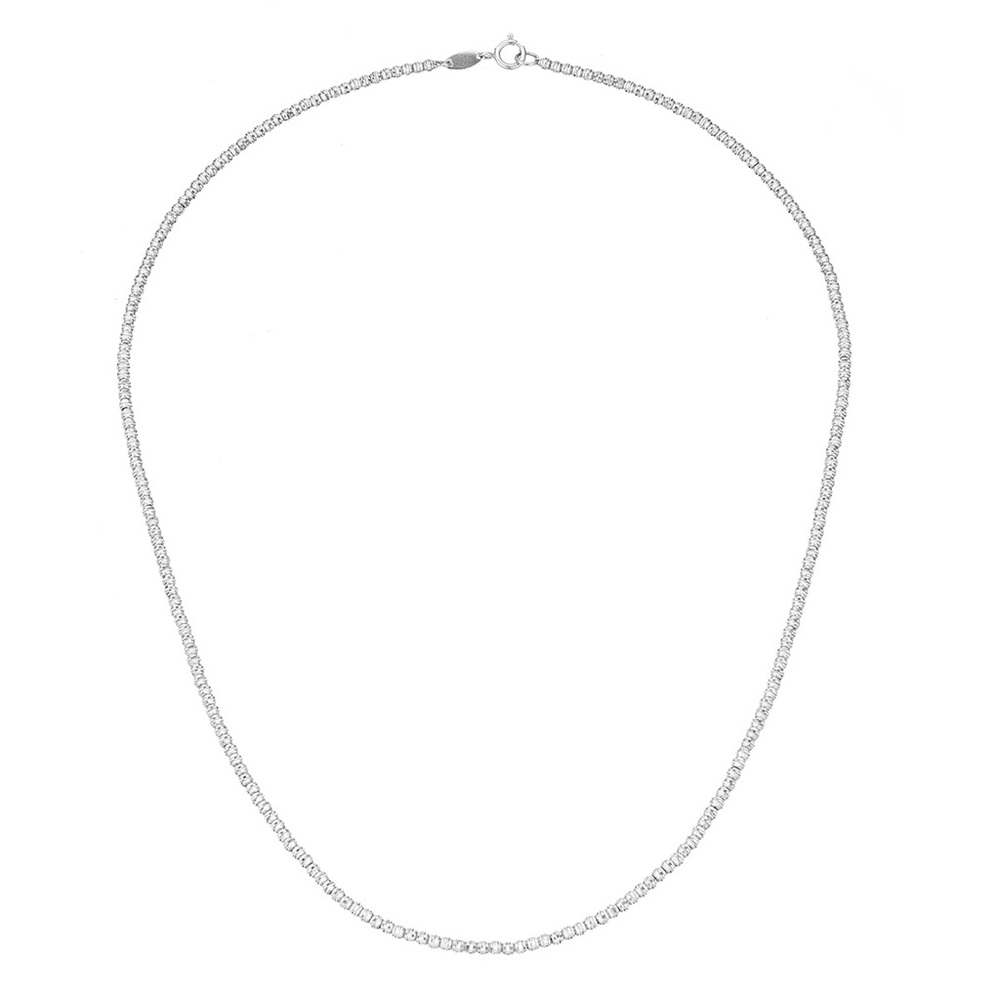 Adina Reyter Bead Chain Necklace in Sterling Silver